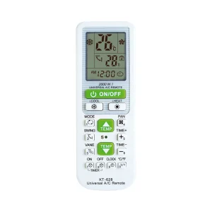 Universele airco remote Everwell KT-628